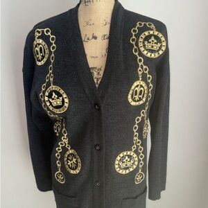 Escada embroidery sweater